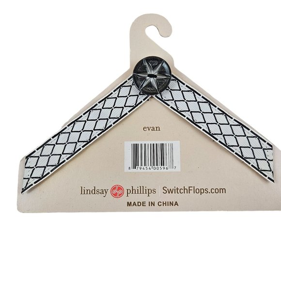 Switchflops Lindsay Phillips Set of 2 Size S Models Patti And Evan Black White - Picture 6 of 9